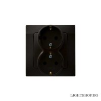 Ospel КАРО Контакт шуко двоен шоколад GP-2SS/m/40