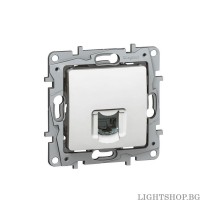 Niloe Mеханизъм телефонна розетка RJ11 бяла 764569 Legrand