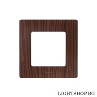 Niloe панел единичен тъмно дърво 397091 Legrand