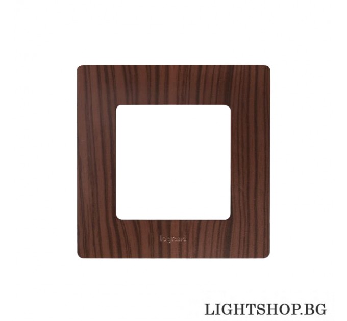 Niloe панел единичен тъмно дърво 397091 Legrand