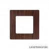 Niloe панел единичен тъмно дърво 397091 Legrand