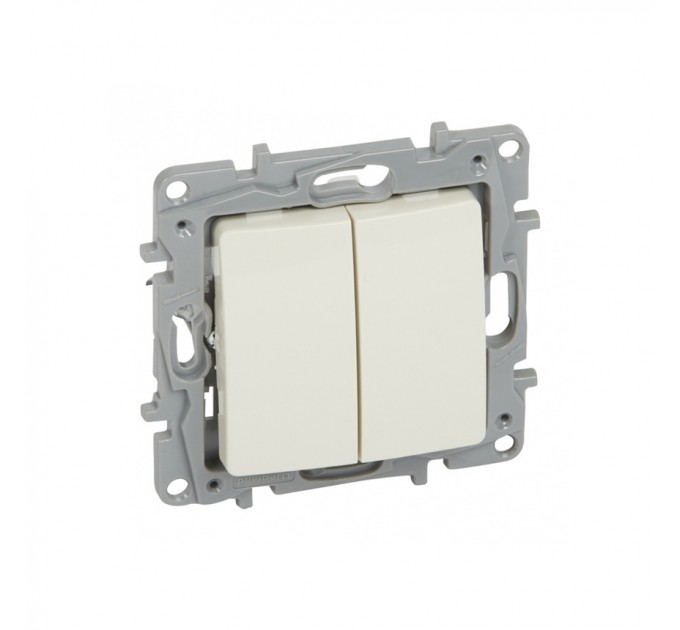 Niloe Mеханизъм ключ сериен девиатор 10A крем 764602 Legrand