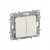 Niloe Mеханизъм ключ сериен девиатор 10A крем 764602 Legrand