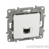 Niloe Mеханизъм компютърна розетка RG45 Cat.5 бял  764571  Legrand