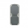 Контакт двоен16А IP44 открит монтаж EURO 920090/6 сив