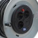 Макара VULCAN 25м 3х1.5мм с термична защита 230V 3x16A+USB type A +USB type C max.3200W+18W+20W Lightex