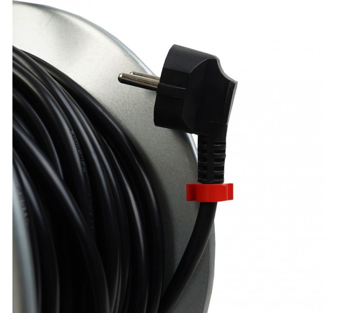 Макара VULCAN 25м 3х1.5мм с термична защита 230V 3x16A+USB type A +USB type C max.3200W+18W+20W Lightex