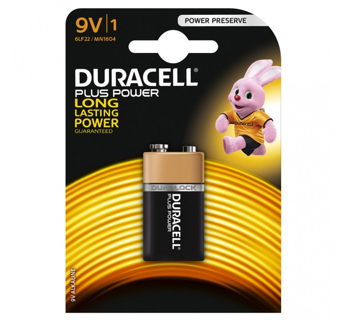 DURACELL Алкална батерия Basic 9V