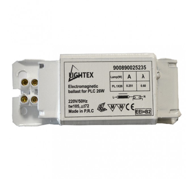 LIGHTEX дросел за КЛЛ 26W PL 230V