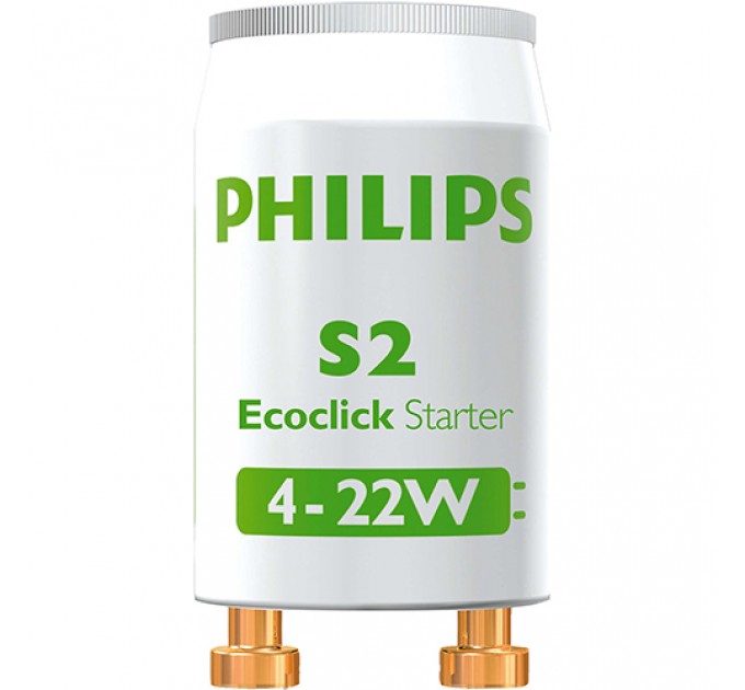 Philips стартер S-2 /4-22W кутия