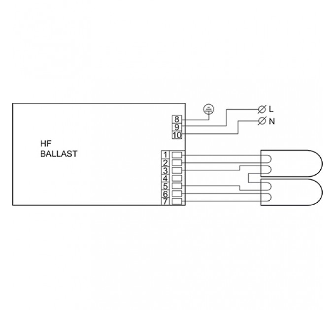 Philips електронен баласт HF-P 2x18W PL-T/C