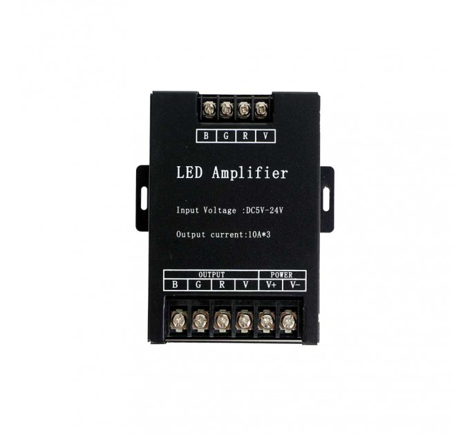 Усилвател за RGB лента DC 5V-12V-24V /150W-360W-720W 3x10A Lightex