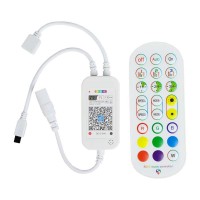 WiFi контролер с дистанционно управление за RGB лента 24 бутона DC 5V-12V-24V/ 30W-72W -144W 3x4A Lightex