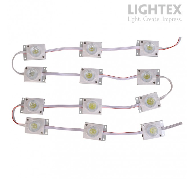 LED модул DC12V 2.8W/бр. 160D 6000K 245lm/бр. MDW IP65 - 30броя/пакет