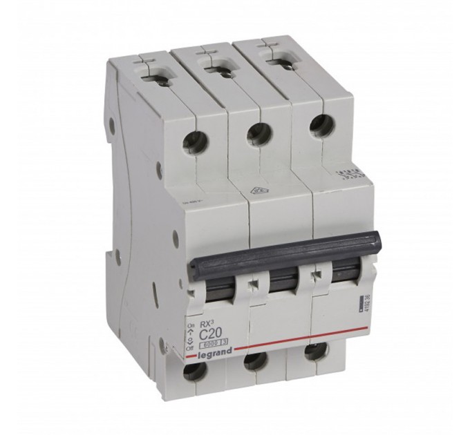 Legrand Автоматичен предпазител RX3 3P C20 6000A 419236