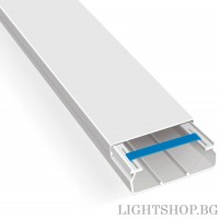 Кабелен Канал 100x40 бял 2 метра Lightex Кабелен Канал 100x40 бял 2 метра Lightex