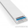 Кабелен  Канал 100x40 бял 2 метра Lightex