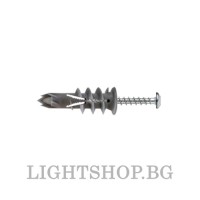 Elematic Дюбел за гипсокартон пластмаса Tclik 4.5x45 566261 - 25 бр Elematic Дюбел за гипсокартон пластмаса Tclik 4.5x45 566261 - 25 бр