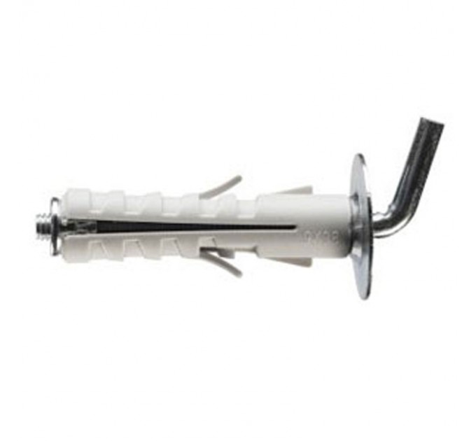 Elematic Дюбел плюс винт с къса кука ENP/GC 9x40  565427 - 6бр. блистер