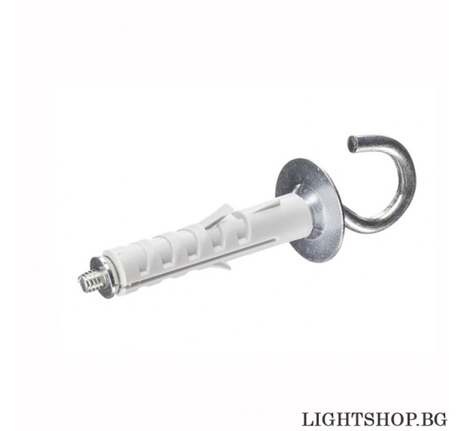 Elematic Дюбел плюс винт с C-кука ENP/OA 12x45 565436 - 4бр. блистер