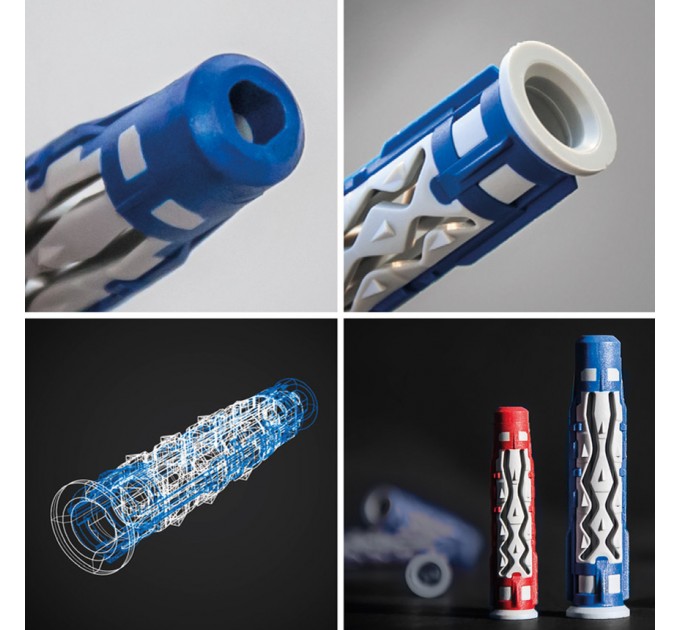 Elematic Дюбел Bluefix 6x35 568286 - 100 бр