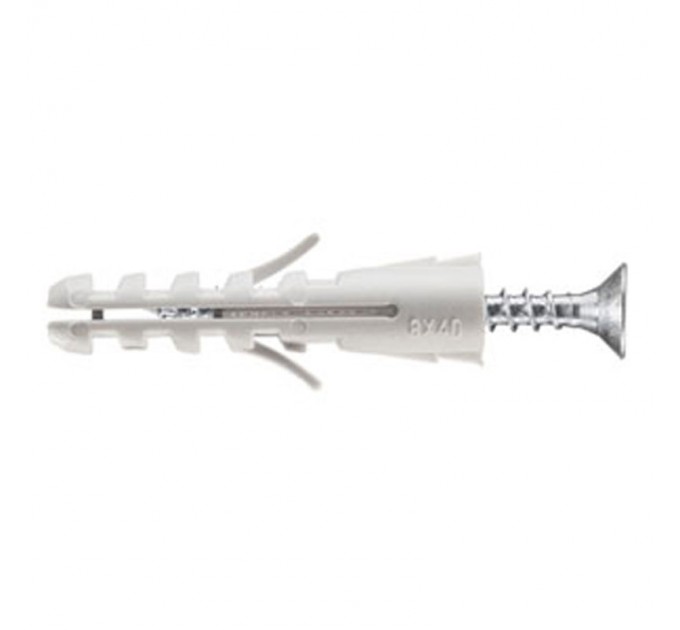 Elematic Дюбел плюс винт 5x25 E/VA 565408 - 20бр. блистер