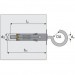 Elematic Анкер плюс винт с C-кука T61/OA 9x40  565441 - 4бр. блистер