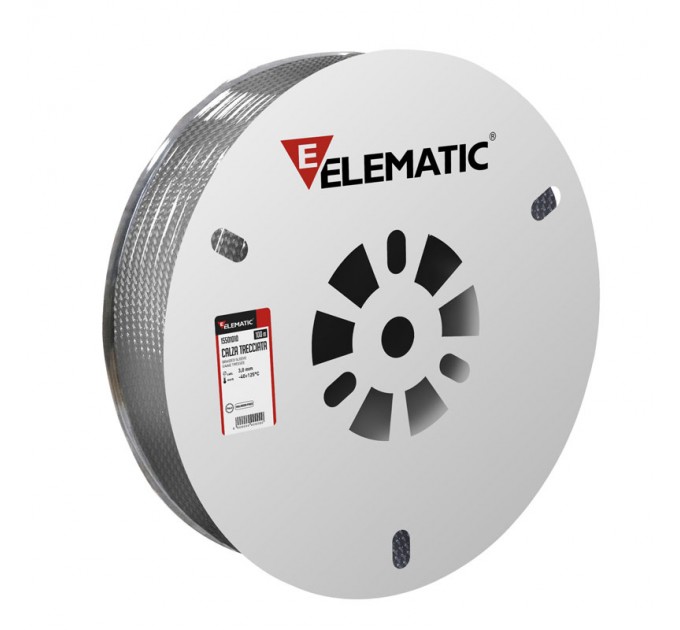 Elematic Термоизолационен шлаух 12-22mm черен 50м.15502012