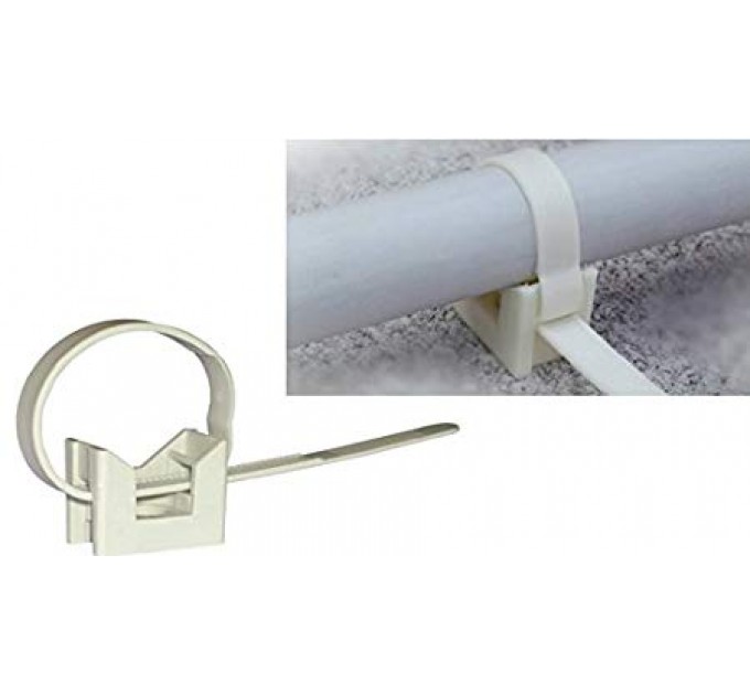 Elematic Основа и кабелна превръзка за кабели и тръби CT-CLIP 16-32 565510 - 100 бр