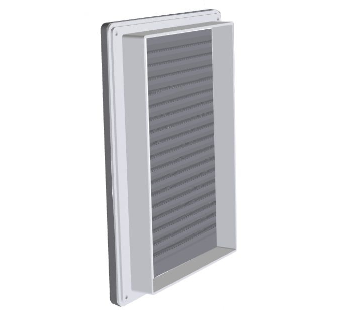 Вентилационна решетка квадратна за 140x210 бяла 02-340 airRoxy