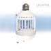 LED лампа против комари 2в1 6W Е27 6500K 400lm 220V Lightex