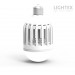 LED лампа против комари 2в1 6W Е27 6500K 400lm 220V Lightex
