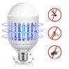 LED лампа против комари 2в1 6W Е27 6500K 400lm 220V Lightex