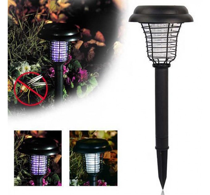 Соларна LED лампа против комари 1W 60lm 2в1 1.2V 1200mAh Lightex