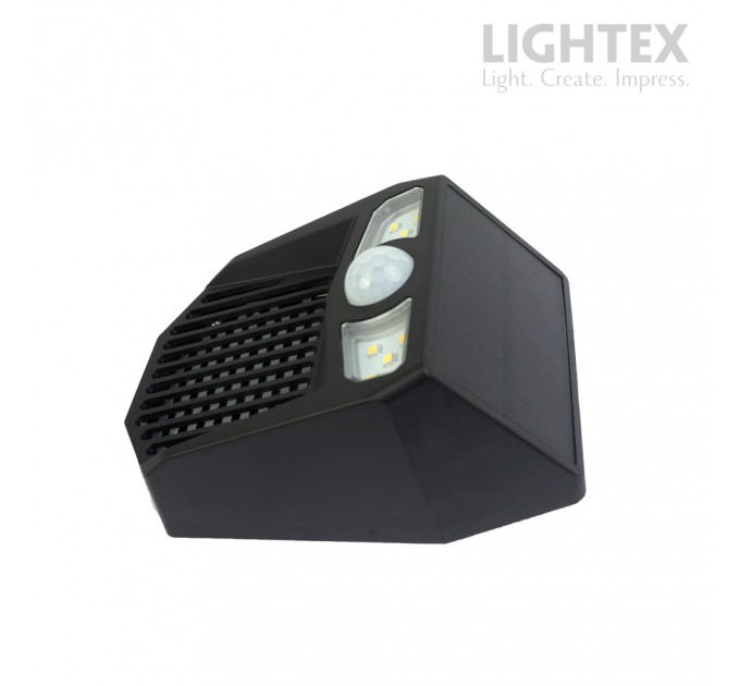 Соларна LED лампа ELECTRA против комари със сензор 1W 120lm 2в1 3.7V 1500mAh IP65 Lightex