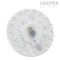 LED платка с магнит кръг 12W 4000K 960lm 130mm Lightex LED платка с магнит кръг 12W 4000K 960lm 130mm Lightex