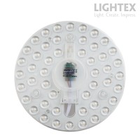 LED платка с магнит кръг 24W 4000K 1950lm 170mm Lightex LED платка с магнит кръг 24W 4000K 1950lm 170mm Lightex