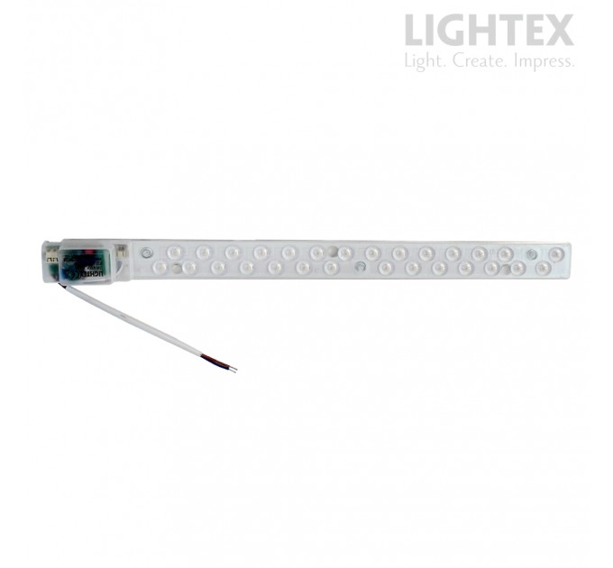LED платка с магнит линейна 14LED 11W 4000K 1680lm 400*32*22mm Lightex