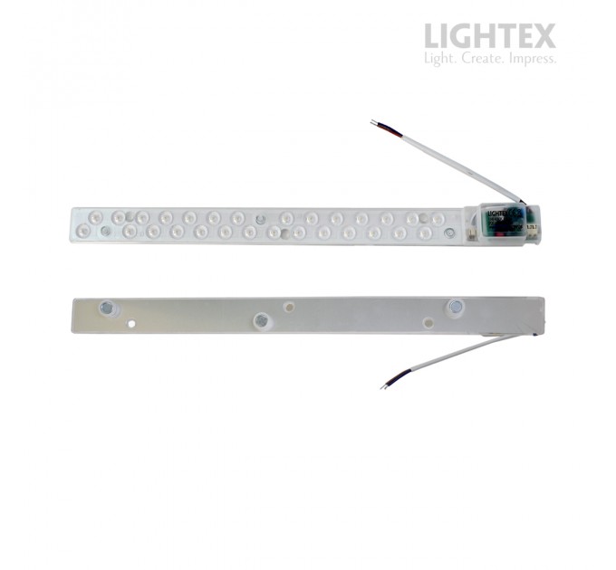 LED платка с магнит линейна 14LED 11W 4000K 1680lm 400*32*22mm Lightex