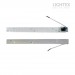 LED платка с магнит линейна 14LED 11W 4000K 1680lm 400*32*22mm Lightex