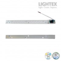 LED платка с магнит линейна 14LED 11W 3000K+6500K 1680lm 400*32*22mm Lightex LED платка с магнит линейна 14LED 11W 3000K+6500K 1680lm 400*32*22mm Lightex