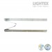 LED платка с магнит линейна 20LED 15W 3000K+6500K 2400lm 520*32*22mm Lightex