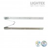 LED платка с магнит линейна 20LED 15W 3000K+6500K 2400lm 520*32*22mm Lightex
